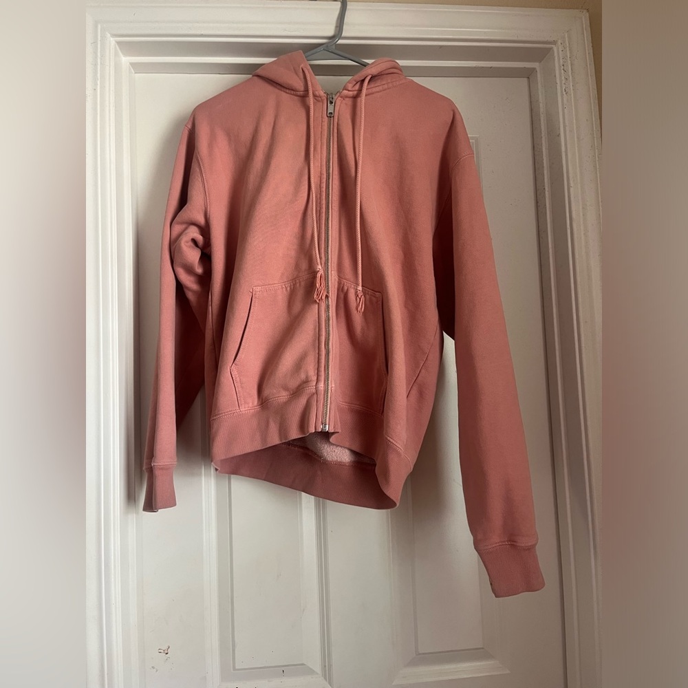 pink brandy melville zip up